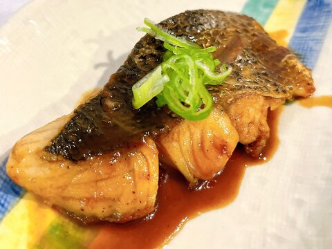 甜麺醤香るスズキの焼き物